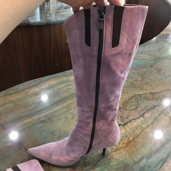 Donald J Pliner suede knee high Boots - Picture 2 of 6